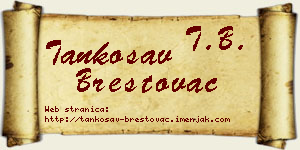 Tankosav Brestovac vizit kartica